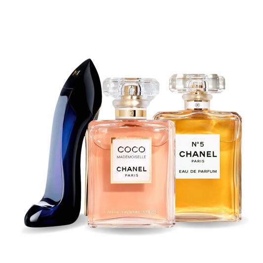 Set di 3 profumi | Good Girl, Coco Mademoiselle, Chanel N°5 100 ml