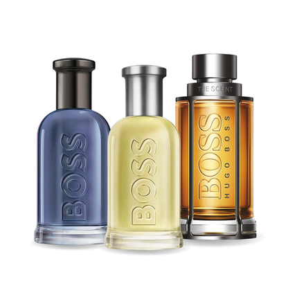 Zestaw 3 perfum | BOSS BOTTLED, BOSS THE SCENT, BOSS BOTTLED INFINITE 100 ml
