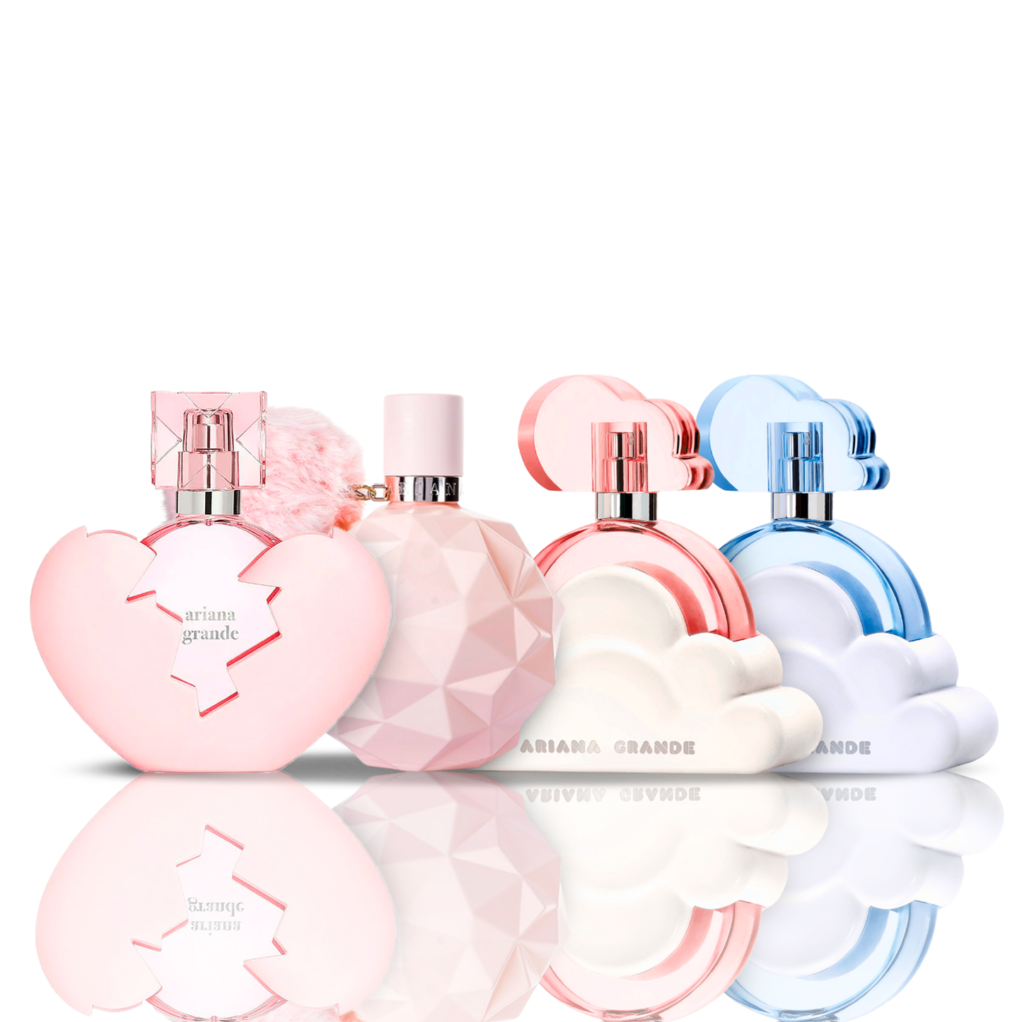 Zestaw 4 perfum | Ari + Cloud + Cloud Pink + Thank U Next Ariana Grande 100 ml