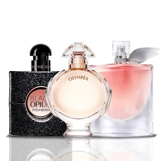 Zestaw 3 perfum | La Vie Est Belle + Olympea + Black Opium