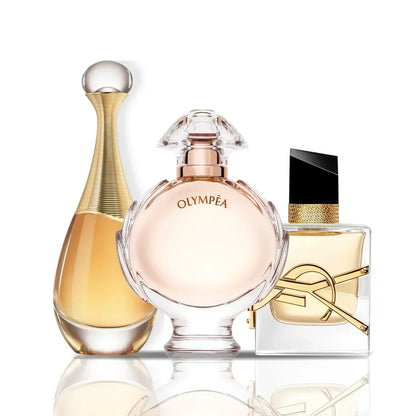 Zestaw 3 perfum | J'Adore Dior + Olympea + Yves Saint Laurent Libre